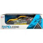 Diaľkovo ovládané športové auto R/C 2,4 GHz žlté